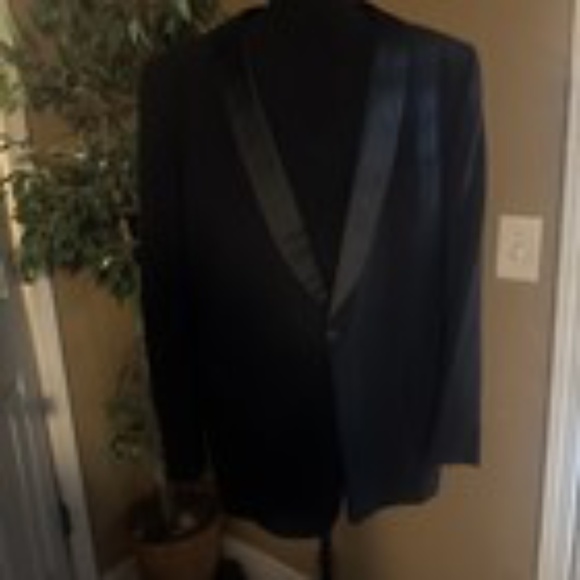 Blazer Homme Vintage After Six Rudofker, 46R, Noir, Laine, Pour Soirée - Occasion Très Bon état
